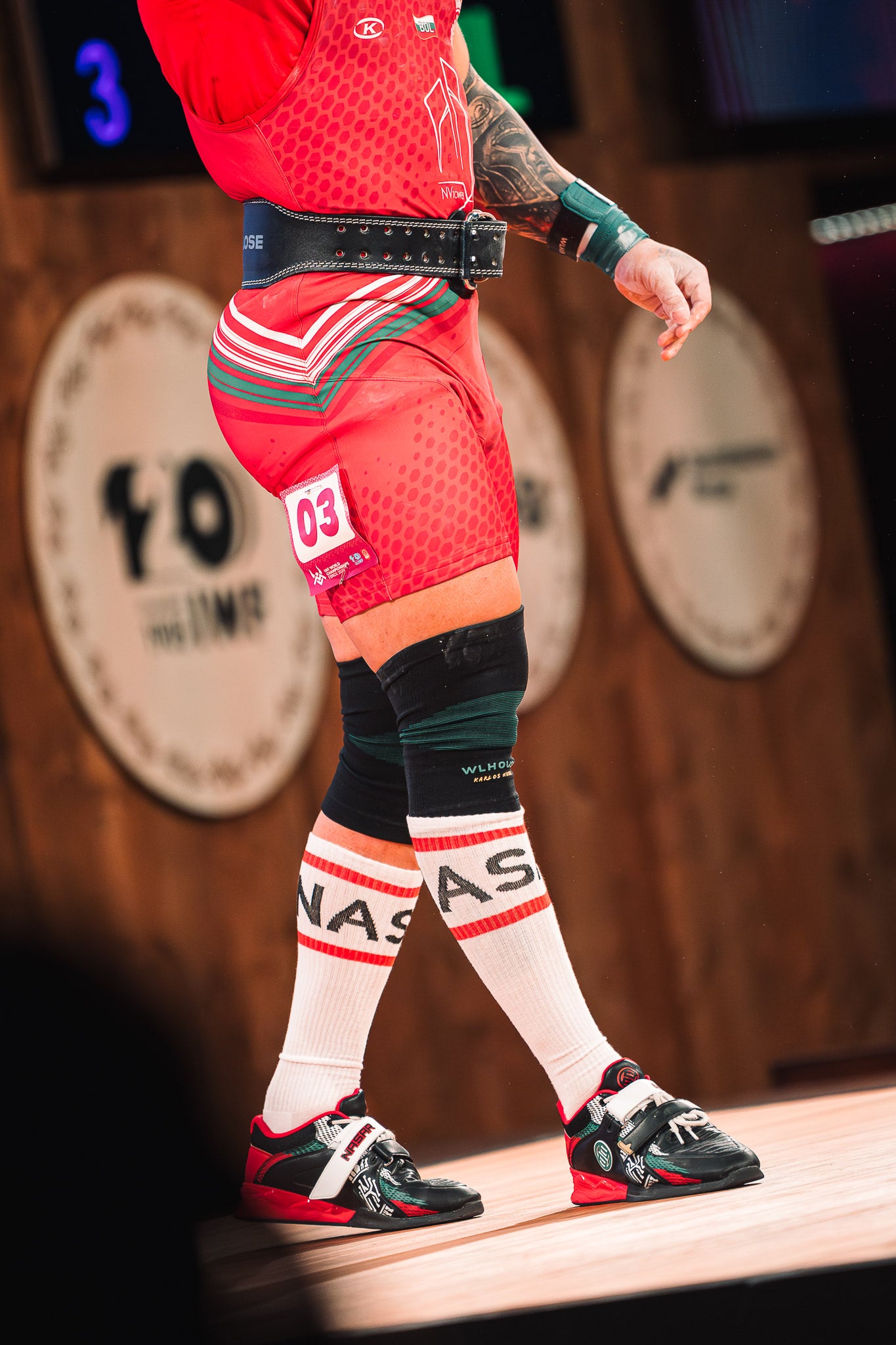 Nasar Chinese 1.5mm Knee Sleeves